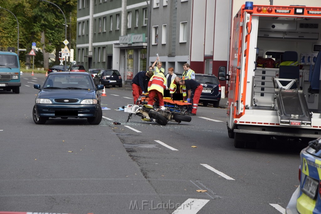 VU Krad PKW Koeln Duennwald Berlinerstr P011.JPG - Miklos Laubert